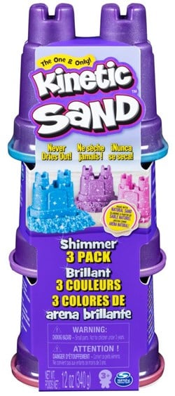 Kinetic Sand Shimmers Multi Pack 3x113gr