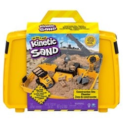 Spin Master Kinetic Sand Baustelle Spielsand Set 907g sensorisches Spielzeug