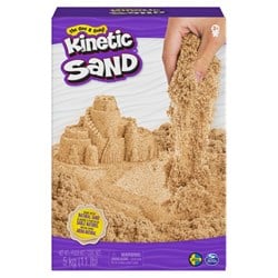 Spin Master Kinetic Sand Spielsand braun 5 kg sensorisches Spielzeug