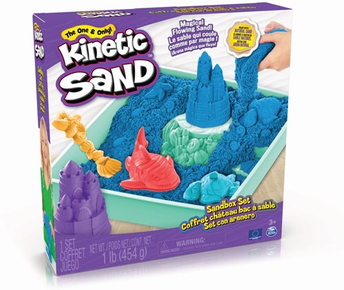 Kinetic Sand Sandkasten Blau