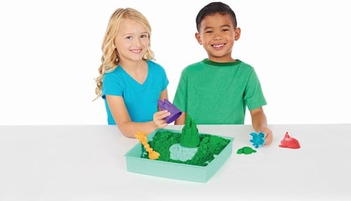 Kinetic Sand Sandkasten Grün-3