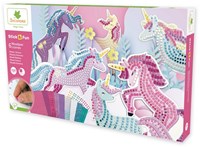 Sycomore Mosaik Spielzeug XXL Stick'N Fun Einhörner kreativ