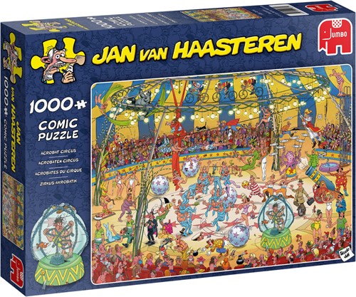 Jan van Haasteren Zirkus-Akrobatik 1000 Teile