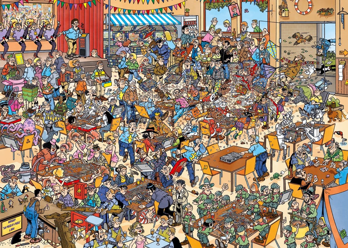 Jan van Haasteren Nationale PuzzleMeisterschaften 1000 Teile