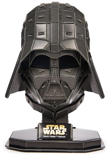 Spin Master Star Wars 3D Puzzle Darth Vader Helm - 4D Build Karton-Bausatz