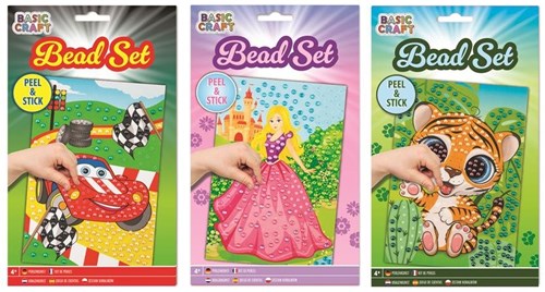 Creative Craft Group Perlenkunst Sticker Set Tiger A5 Bastelset-2