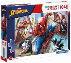 Clementoni Legpuzzel Super Color Maxi Spiderman, 104st.