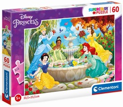 Clementoni Legpuzzel Super Color Disney Prinses, 60st.