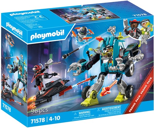 PLAYMOBIL ROBOT V GLIDER PLAYSET PROMO PACK