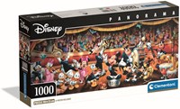 Clementoni Puzzle 1000 Panorama Disney Orchestra - Panorama-Puzzle