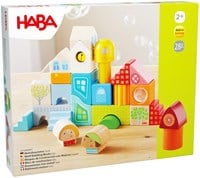 Haba Stadt Holzbausteine Spielzeug - bunte Bausteine 28-teilig