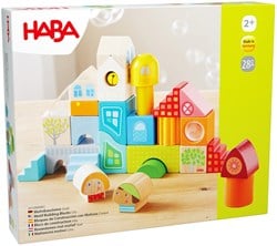 Haba Bouwstenen met motief Stad (28 delen)