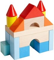 Haba Bausteine Set bunt 46-teilig Holzspielzeug für Kinder-2