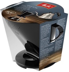 Melitta Kaffeefilter schwarz 1x6 Handfilter Kunststoff Kaffeezubereitung