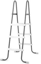 Intex Poolleiter - stabile Schwimmbadleiter 107 cm Stahl