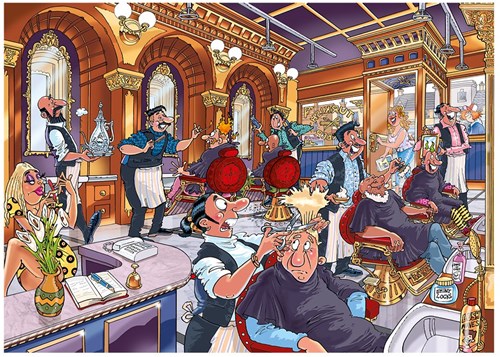 Jumbo Puzzle Wasgij Mystery 27 Vlam in de Pan 1000 Teile Erwachsene-2