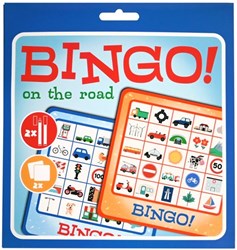 Wins Holland Bingo Spiel für unterwegs - Verkehrs-Bingo für Kinder