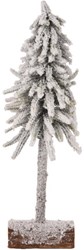 Decoris künstlicher Weihnachtsbaum Schnee Dekoration grün 45cm Baum Atmosphäre
