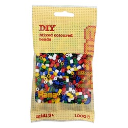 Hama Bügelperlen - kreative Mix 1000 Stück Kunststoffperlen