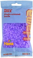 Hama Bügelperlen - lila transparent - 1000 Stück - kreatives Spielzeug