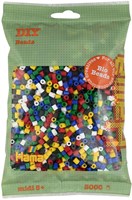 Hama Bio Bügelperlen Farbenmix - 3000 Stück umweltfreundliches Spielzeug