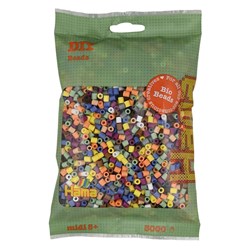 Hama Bio Bügelperlen Farbenmix midi 3000 Stück umweltfreundliches Spielzeug