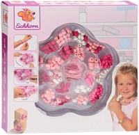 Eichhorn Holzperlen Set - Blumenbox 275-teilig Bastelspaß für Kinder