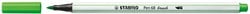 STABILO Pen 68 Brush - Viltstift - Lichtgroen (33)
