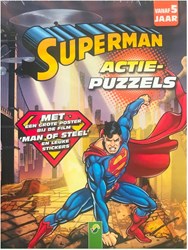 Mondikaarten Superman Rätselbuch mit Puzzles, Labyrinthen und Stickern