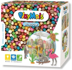 PlayMais Spielzeug Fenster Mosaik Tiere 2300 Stück kreativ
