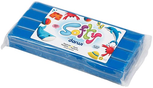Creativ Company Modelliermasse blau - selbsthärtende Knete 500g für Kinder-3
