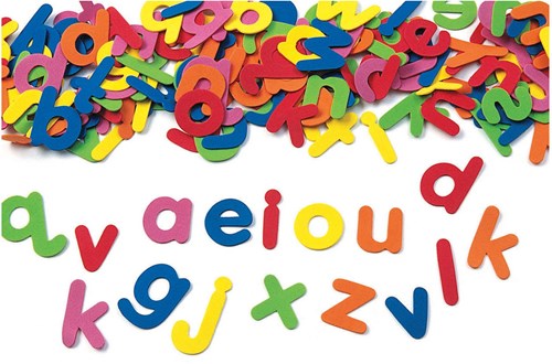 Colorations - Schaumstoff Buchstaben Alphabet selbstklebend Bastelset 360 Stück