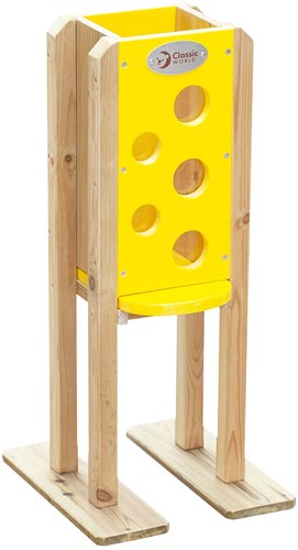 Classic World Holz Sandmühle Spielzeug mit Löchern - nachhaltiges Outdoor-Spielzeug