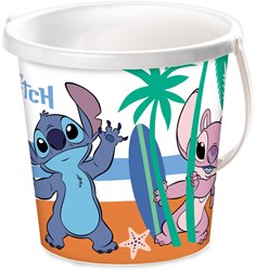 Mondo Eimer Stitch Kunststoff Strandspielzeug Mehrfarbig 17 cm