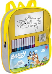 Multiprint Bluey Rucksack Stempelset mit Filzstiften und Stickern