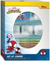 Multiprint Spidey Stempelset kreatives Spielzeug mit 4 Stempeln