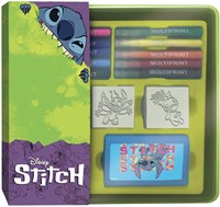 Multiprint Stitch Stempelset und Filzstifte in Aufbewahrungsbox Malspaß