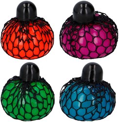Stressball Netz Farbe Spielzeug Anti-Stress Ball Kunststoff