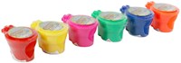 Neon Putty Schleim Spielzeug lila 100g im Toilettentopf Stressball