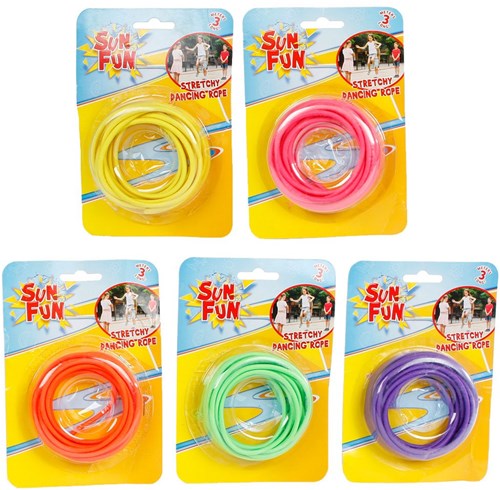 Springseil bunt 300cm Kinderspielzeug Outdoor Spielen