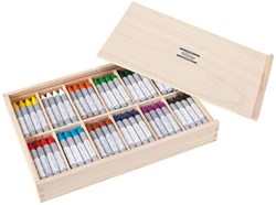 Creall Wachsmalstifte Aufbewahrungsbox 144 Stück - Malset Kinder
