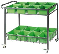 Beleduc Metall Trolley Spielzeug - bunt und praktisch für Kinder-2