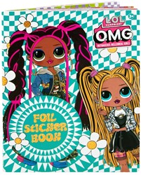 L.O.L. Surprise Stickerbuch Folie mit 20 Seiten - Spielzeug Spaß