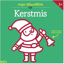 Mijn Kleurblok Kerstmis met Dikke Lijnen
