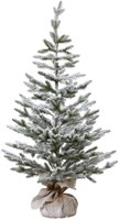 Decoris künstlicher Weihnachtsbaum Schnee dekorativer Baum 100cm grün