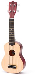 Woody Holz-Ukulele 54cm - Musikinstrument für Kinder