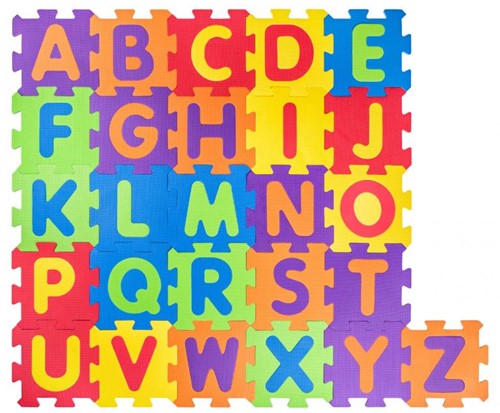Alphabet-Puzzlematte aus Plastica EVA-Schaum 91628