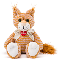 Lumpin Kuschelkatze Dexter 41 cm - weiches Plüsch Spielzeug Katze