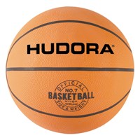 Hudora Basketball Gummi 24 cm - Kinderspielzeug Sportball Mehrfarbig