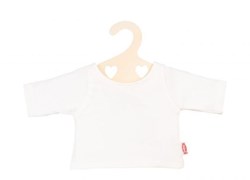 Heless Puppen T-Shirt weiß - Puppenkleidung 35-45 cm auf Bügel